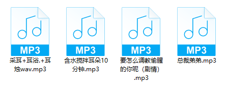 B站晚晚biu福利舔耳耳骚asmr声音4部124MB